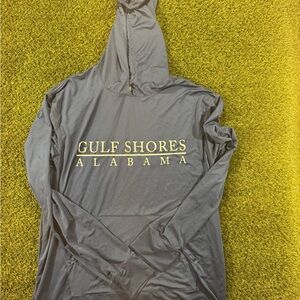 Ingear Gray Lightweight Hoodie with Yellow Print